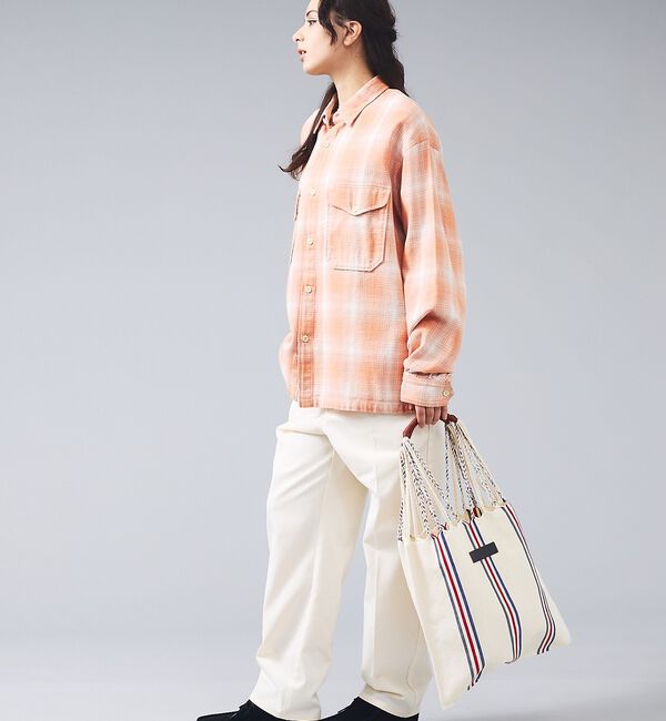 ABAHOUSE「【MOON BIRD/ムーンバード】手織りハンモックトートバッグ/手織り/A4サ」|トートバッグ|