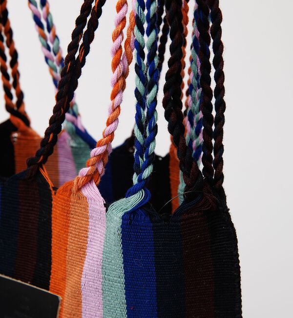 ABAHOUSE「【MOON BIRD/ムーンバード】手織りハンモックトートバッグ/手織り/Sサイ」|トートバッグ|