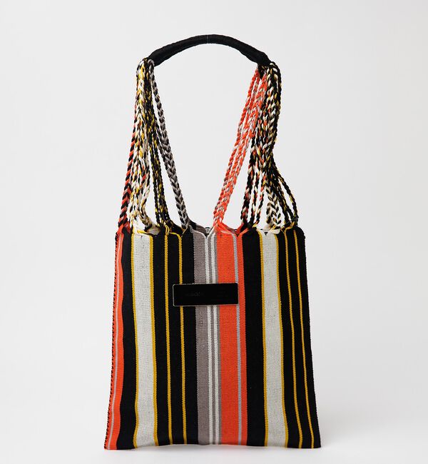 ABAHOUSE「【MOON BIRD/ムーンバード】手織りハンモックトートバッグ/手織り/Sサイ」|トートバッグ|