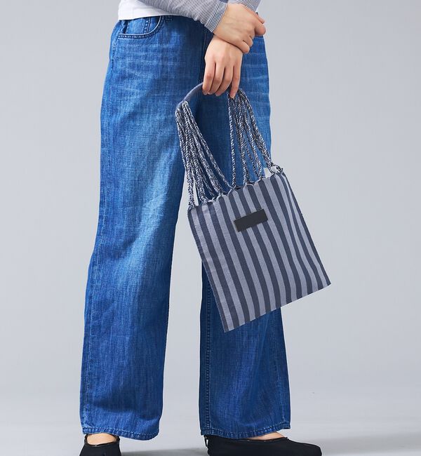 ABAHOUSE「【MOON BIRD/ムーンバード】手織りハンモックトートバッグ/手織り/Sサイ」|トートバッグ|