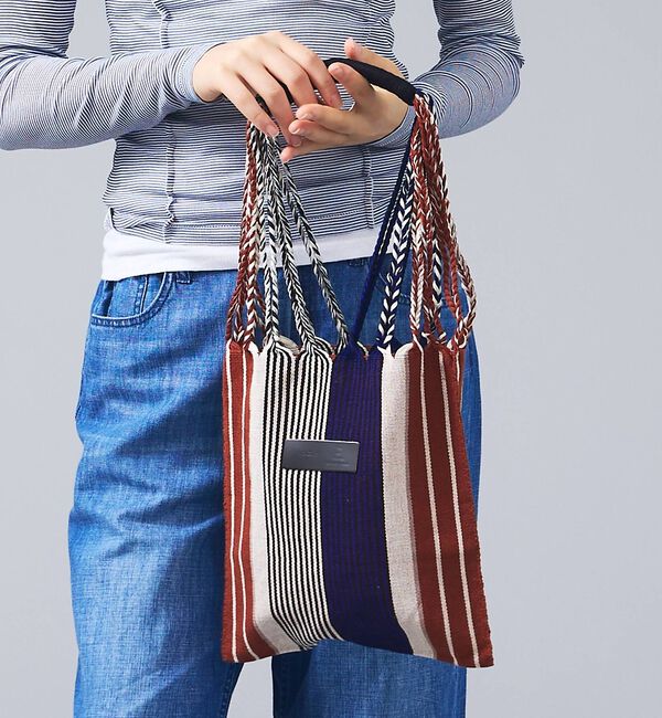 ABAHOUSE「【MOON BIRD/ムーンバード】手織りハンモックトートバッグ/手織り/Sサイ」|トートバッグ|その他7