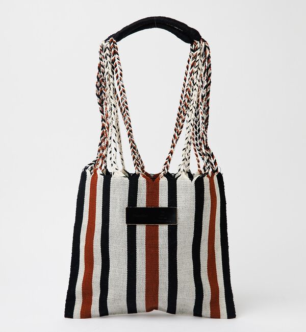 ABAHOUSE「【MOON BIRD/ムーンバード】手織りハンモックトートバッグ/手織り/Sサイ」|トートバッグ|