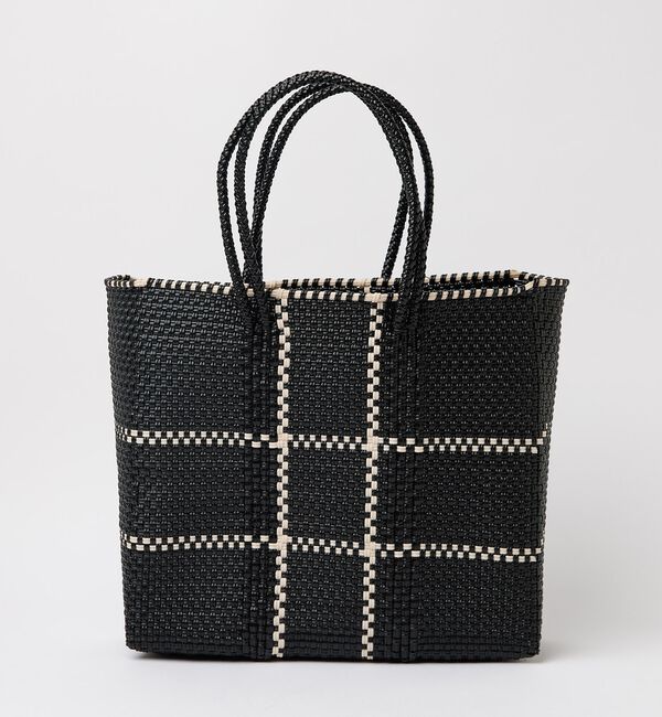 ABAHOUSE「【MOON BIRD/ムーンバード】手編みのメルカドバッグM/かごバッグ/軽量/」|トートバッグ|