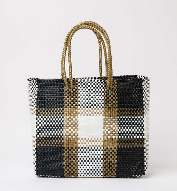 ABAHOUSE「【MOON BIRD/ムーンバード】手編みのメルカドバッグM/かごバッグ/軽量/」|トートバッグ|