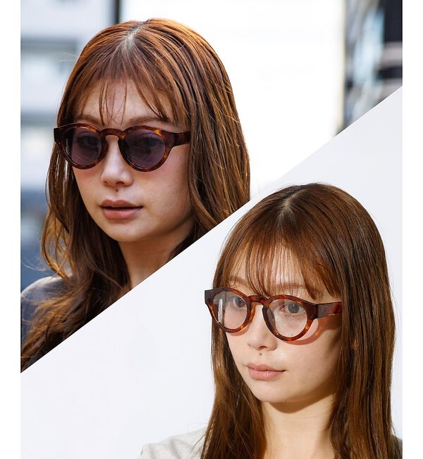 ABAHOUSE「【jugaad14/ジュガードフォーティーン】HARBOR / サングラス /」|メガネ|ブラウン系その他1