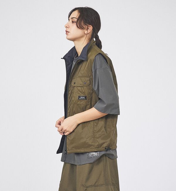 ABAHOUSE「【TAION / タイオン】NON DOWN MOUNTAIN REVERSIB」|ブルゾン・スタジャン|