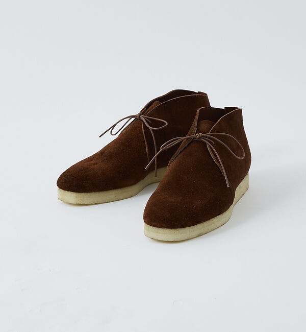 alfredoBANNISTER「【MADE IN JAPAN】ワンアイレット クレープソール チャッカブーツ」|その他|