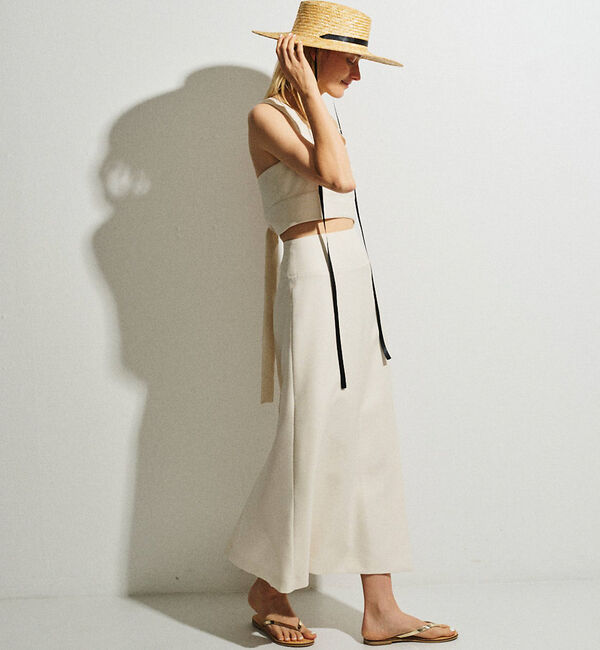 Rouge vif「【セットアップ対応】ビスチェリボンブラウス」|シャツ・ブラウス|