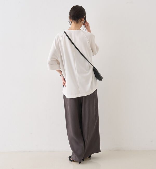 Rouge vif「【セットアップ対応】【新色登場】キュプラフィブリル ワイドパンツ」|その他|