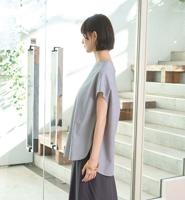 Rouge vif「ドレープカラーブラウス」|シャツ・ブラウス|