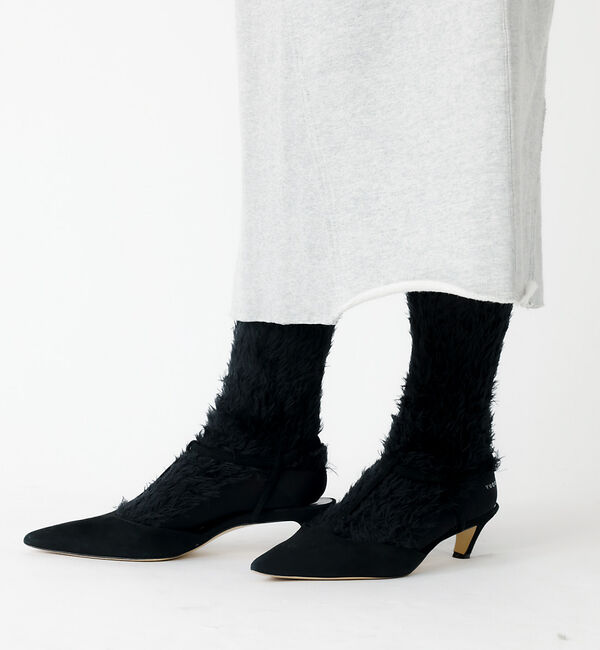 Rouge vif「【YUQRI/ユクリ】Faux fur/靴下/ファー/もこもこ/ギフト【WEB限」|ソックス|