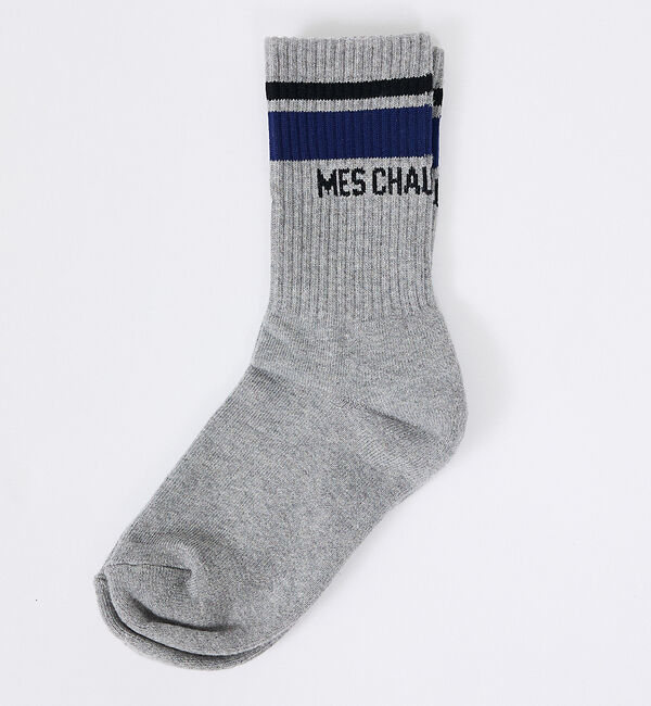 Rouge vif「【MES CHAUSSETTES/メ・ショセット】Line Logoソックス/靴」|ソックス|