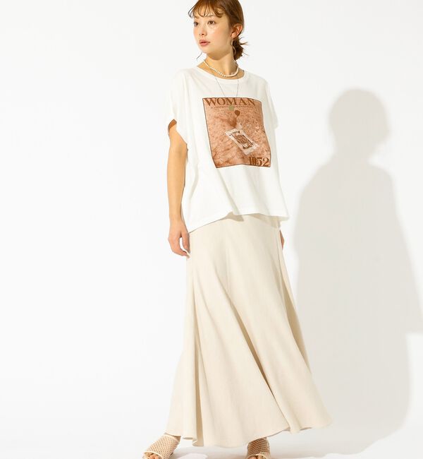 Rouge vif「【GOOD ROCK SPEED/グッドロックスピード】プリントノースリーブTシ」|Tシャツ・カットソー|