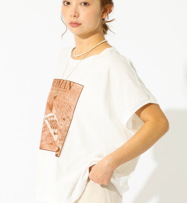 Rouge vif「【GOOD ROCK SPEED/グッドロックスピード】プリントノースリーブTシ」|Tシャツ・カットソー|