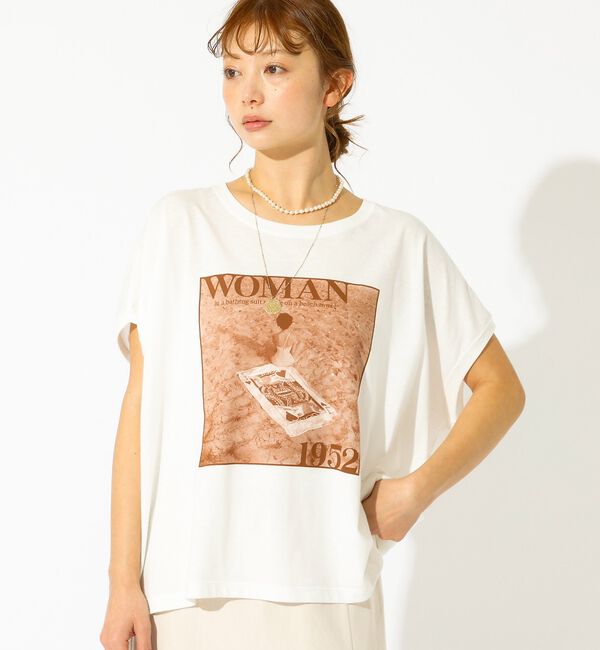 Rouge vif「【GOOD ROCK SPEED/グッドロックスピード】プリントノースリーブTシ」|Tシャツ・カットソー|