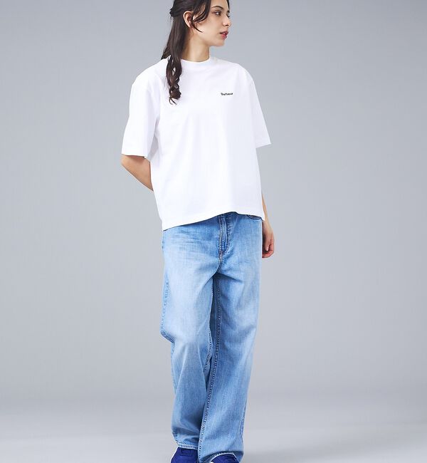 Rouge vif「【Barbour / バブアー】マージョリーコットンロゴ刺繍Tシャツ / MAR」|Tシャツ・カットソー|