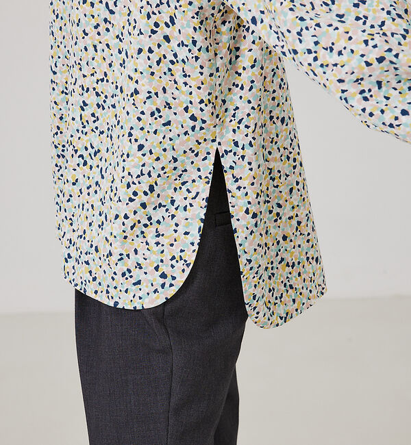 qualite「カラージェムスカーフブラウス」|シャツ・ブラウス|