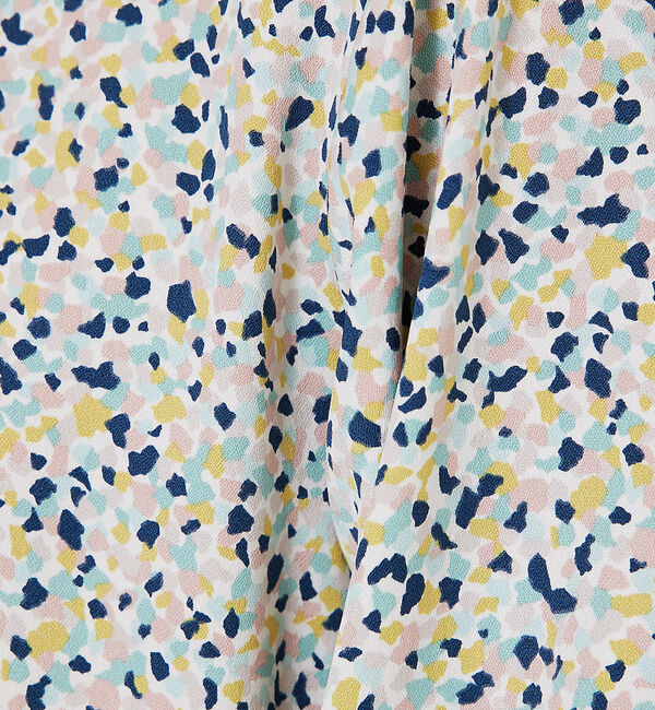 qualite「カラージェムスカーフブラウス」|シャツ・ブラウス|