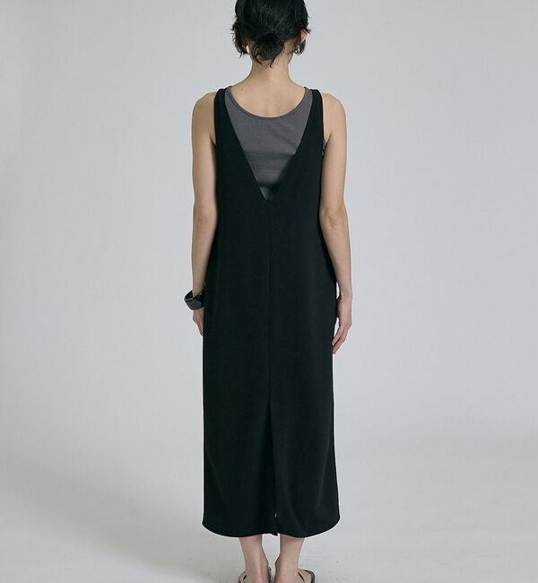 qualite「【接触冷感・吸水速乾・UVカット・防シワ】3WAYジョーゼットアメスリワンピ【予」|ワンピース|