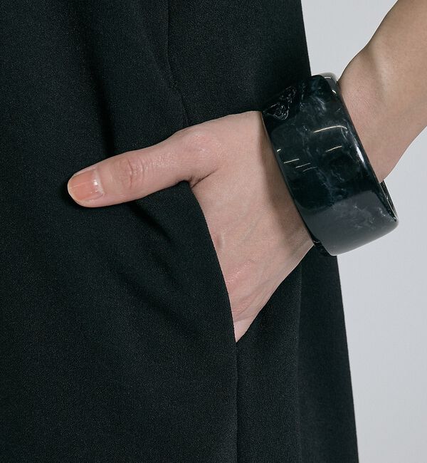 qualite「【接触冷感・吸水速乾・UVカット・防シワ】3WAYジョーゼットアメスリワンピ【予」|ワンピース|