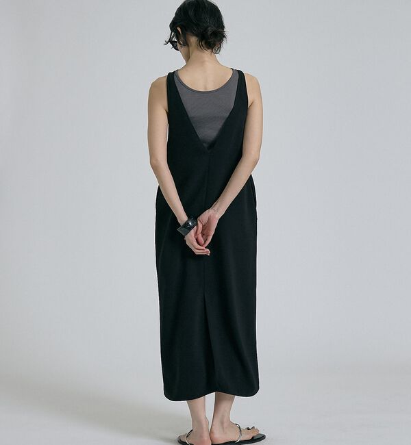 qualite「【接触冷感・吸水速乾・UVカット・防シワ】3WAYジョーゼットアメスリワンピ【予」|ワンピース|