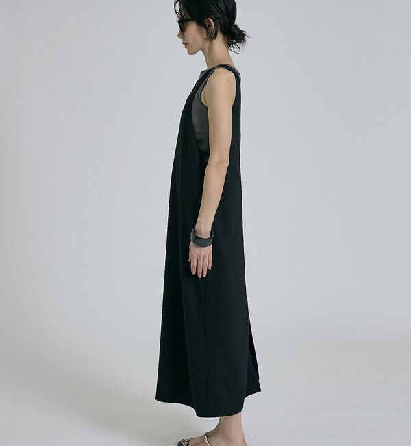 qualite「【接触冷感・吸水速乾・UVカット・防シワ】3WAYジョーゼットアメスリワンピ【予」|ワンピース|