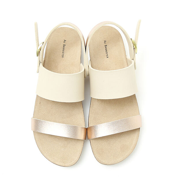 AU BANNISTER「【販売店舗限定】フットベッドサンダル」|サンダル|