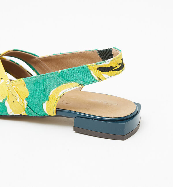 AU BANNISTER「スリングバックオープントゥフラット」|サンダル|