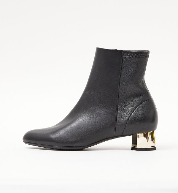 AU BANNISTER「【スノーソール】バックストレッチショートブーツ」|ショートブーツ|