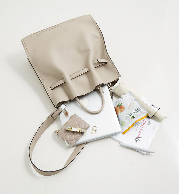 LOWELL things「【TVドラマ使用商品】Swell/2WAYギャザーオープントートBAG L」|トートバッグ|