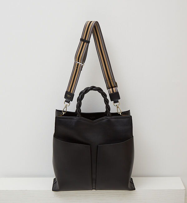 LOWELL things「Twiste/ダブルポケット2WAYトート L」|トートバッグ|