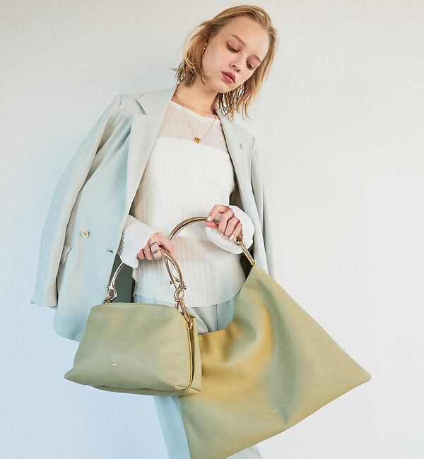 LOWELL things「【STORY掲載】Mira/WハンドルHOBOワンショルダーバッグ」|ショルダー・メッセンジャー|