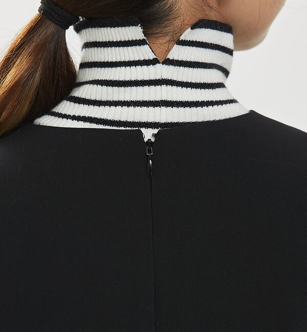 abahouse mavie「【大人のいちまんワンピ】ダブルクロスジャンパーワンピ」|ジャンパースカート|