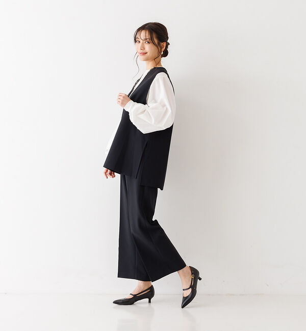 abahouse mavie「NEW！【感嘆】イージーストレートパンツ」|その他|