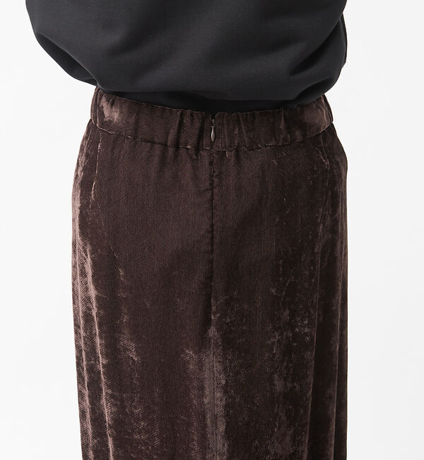 The Store by C' 「【COCUCA】ベルベット マキシスカート」|スカート|