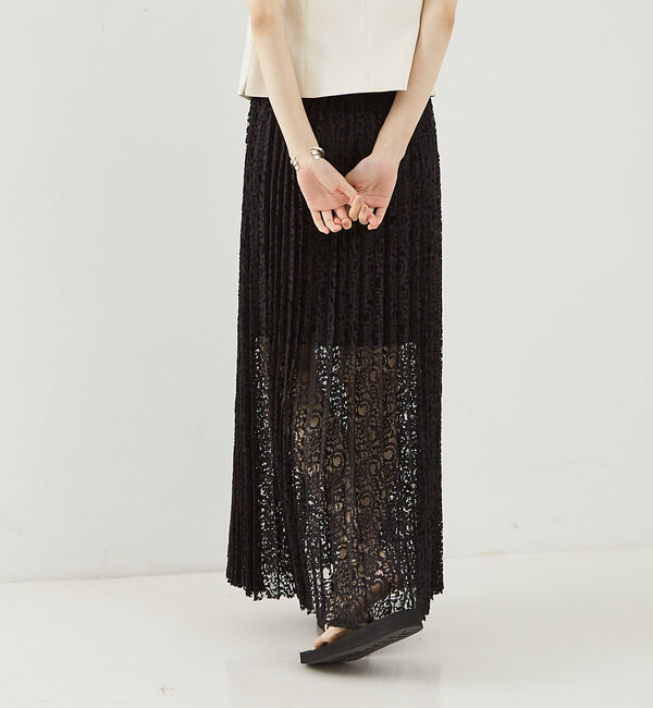 The Store by C' 「【COCUCA】レースプリーツスカート」|スカート|