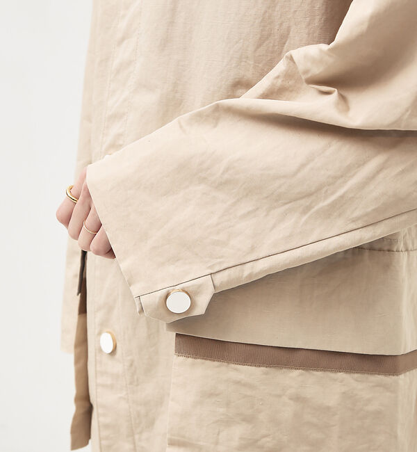 The Store by C' 「【HARUNOBUMURATA】HERMAN コットンリネンコート」|トレンチコート|