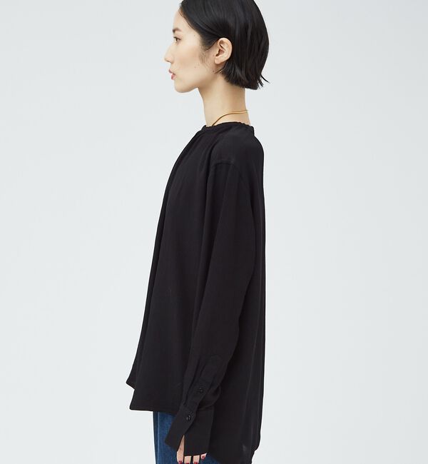 The Store by C' 「【TOTEME】ギャザーネッククレープブラウス」|シャツ・ブラウス|