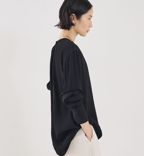 The Store by C' 「【TOTEME】ギャザーネッククレープブラウス」|シャツ・ブラウス|