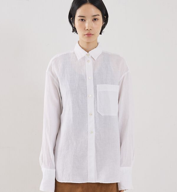 The Store by C' 「【COCUCA】リネンシャツ【予約】」|シャツ・ブラウス|