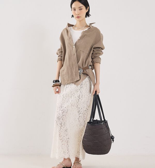 The Store by C' 「【COCUCA】リネンシャツ【予約】」|シャツ・ブラウス|