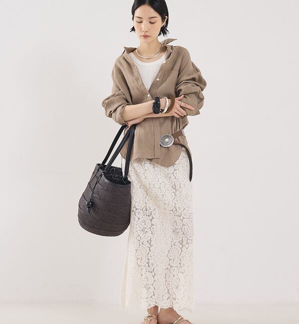 The Store by C' 「【COCUCA】リネンシャツ【予約】」|シャツ・ブラウス|