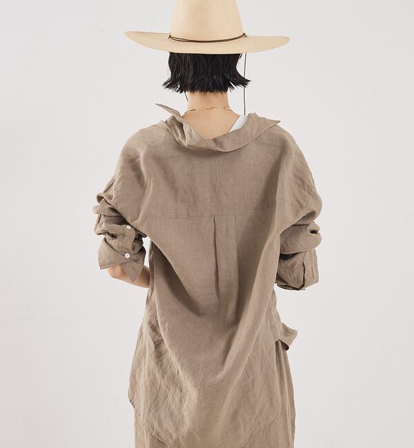 The Store by C' 「【COCUCA】リネンシャツ【予約】」|シャツ・ブラウス|