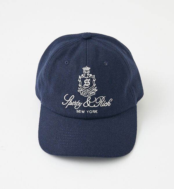 The Store by C' 「【Sporty&Rich】Vendome Wool Hat／ウールキャップ」|その他|