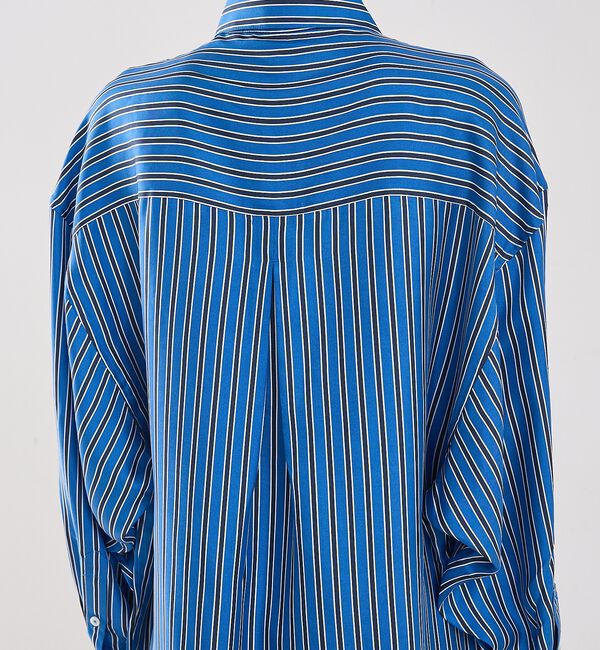 The Store by C' 「【TOTEME】OVERSIZED STRIPED SHIRT／オーバーサイズス」|シャツ・ブラウス|