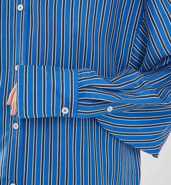 The Store by C' 「【TOTEME】OVERSIZED STRIPED SHIRT／オーバーサイズス」|シャツ・ブラウス|