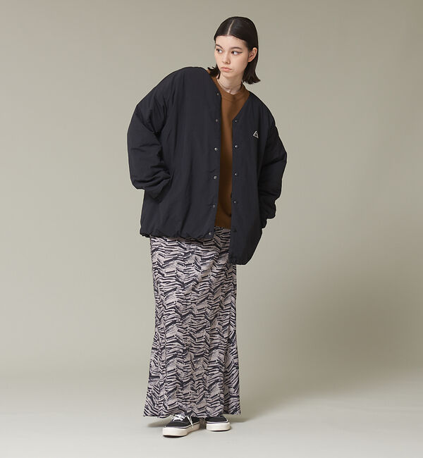 NOMINE「オリジナルプリントマーメイドマキシスカート」|スカート|