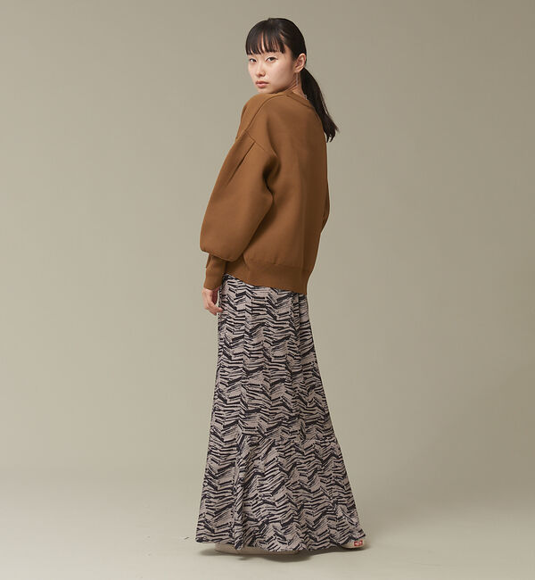 NOMINE「オリジナルプリントマーメイドマキシスカート」|スカート|
