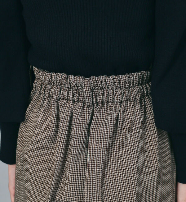 NOMINE「【セットアップ対応】チェック3タックテーパードパンツ」|スラックス|