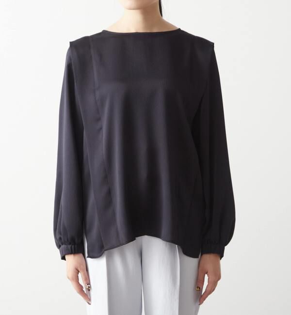 Liesse「サイドタックブラウス」|シャツ・ブラウス|